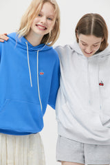 キルシー スモール チェリーフーディー / SMALL CHERRY HOODIE [LIGHT GRAY] (6656296976502)