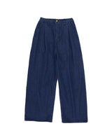 フェードピンタックワイドデニムパンツ / fade Pintuck Wide Denim Pants (2color)
