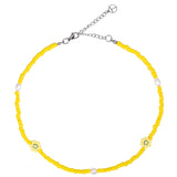 YELLOW DAISY CHOKER (6684545319030)