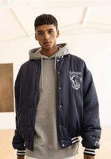 バーチャルワールド60Zバーシティージャケット/VIRTUAL WORLD 6OZ VARSITY JACKET