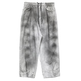 (UNISEX) オイルドペイントコットンパンツ