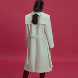 Sailor Long Coat - Ivory (6674917851254)