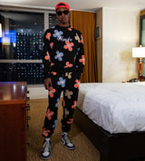 フラワーパターントレーニングパンツ / Flower pattern training pants (4583569981558)
