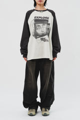 Peo Curved Parachute Denim (2color)