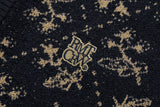 コージーフラワーニットカーディガン / COZY FLOWER KNIT CARDIGAN_NAVY