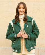 バーシティスタジャン/RCH varsity stadium Jacket green