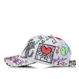 BBD Tweed Cap Hommage Graffiti Ver. (White) (4642340896886)