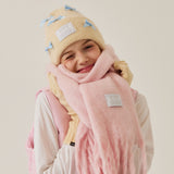 Fingerhole Touch Long Gloves