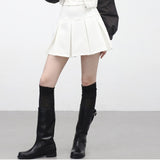 B& wide pleated skirt