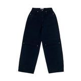 Block cotton pants