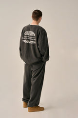 PIGMENT PRINTED SWEATSHIRT - CHARCOAL