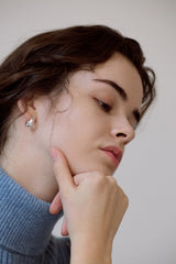 Water Drop One-touch Earrings (XL)