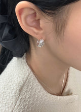 [92.5silver] shell earrings
