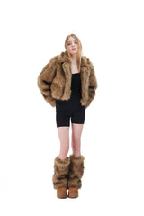 ファーレッグウォーマー / FUR WARMER