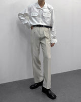 ドイチェツータックワイドスラックス/OA Deutsche Two Tuck Wide Slacks (3 colors)