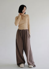 マストワイドトレーニングパンツ/Must wide training pants (2color)