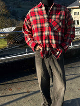 ASCLO School Warm Check Shirt (3color)