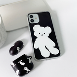 ソフトベアブラックフォーンケース / Soft Bear black Phone Case