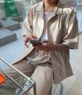 GR コルソンリネンシャツ / GR Colson Linen Shirt (3 colors)