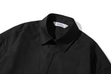 スタンダードステッチリネンシャツS74/Standard Stitch Linen Shirt S74 Black