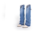 デニムレッグウォーマー / DENIM LEG WARMER (MID BLUE)