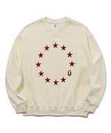 EUロゴスウェット / EU LOGO SWEATSHIRTS [CREAM] (4568255037558)