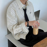 Pleddy Stripe Blouson Shirt (3color)