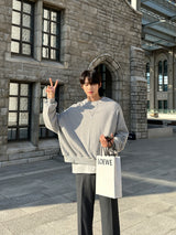 Seed Semi-Crop Sweatshirt (Gray)