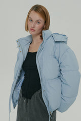 STRAP DOWN JACKET / SKY BLUE