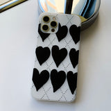 Heart - Heart Argyle Phone Case_matt