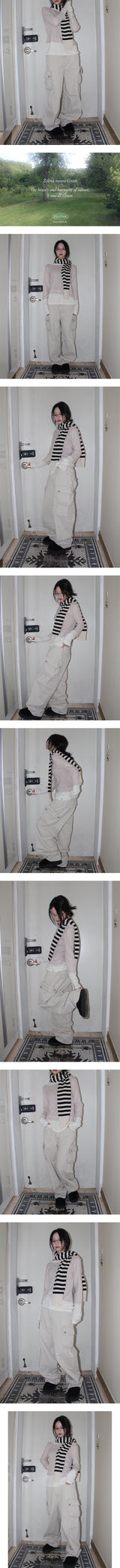 snap curve cargo pants