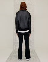 WAFFLE FISHNET SWEATER BLACK (6691447144566)