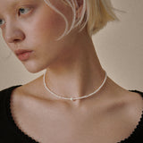 Point Freshwater Pearl Necklace A