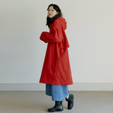 レインコート / unisex rain coat red