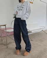 ダイヤモンドデニムパンツ / no.3014 Diamond Denim Pants