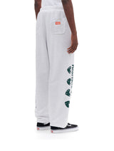 DOODLE SWEAT PANTS (LIGHT GRAY)