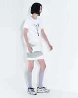 ハートメタルドリッピングTシャツ / Heart Metal Dripping T-Shirt _ White