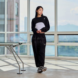 CIRCLE NEW SYMBOL LOGO BOLERO SWEAT SHIRT MELANGE