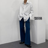 ラインブーツカットスラックス/[Unisex] Line Bootcut Slacks (2 colors)
