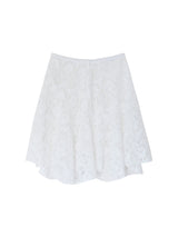 flower lace skirt 