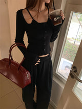 Hazelnut inner long sleeve tee