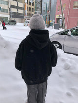 Pori hood zip-up 