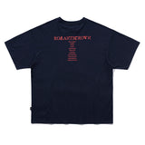 SLOGAN LIST LOGO TEE_NAVY (6687455314038)