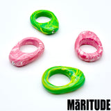 メイブルエッグリング / MABLE EGG RINGS (GREEN YELLOW )