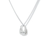 ホボロックスリムチェーンネックレス / HOBO LOCK SLIM CHAIN NECKLACE