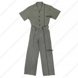 リネンワイドジャンプスーツ / RO linen wide jumpsuit (3 colors)