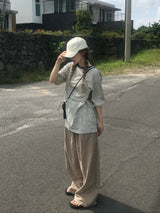 Brain linen pants 