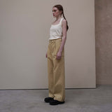 Cream Halter Neck Top