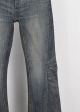 LINE BOOTS CUT DENIM