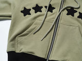 Bluesf Star Dusty Hood zip-up - MEN'S